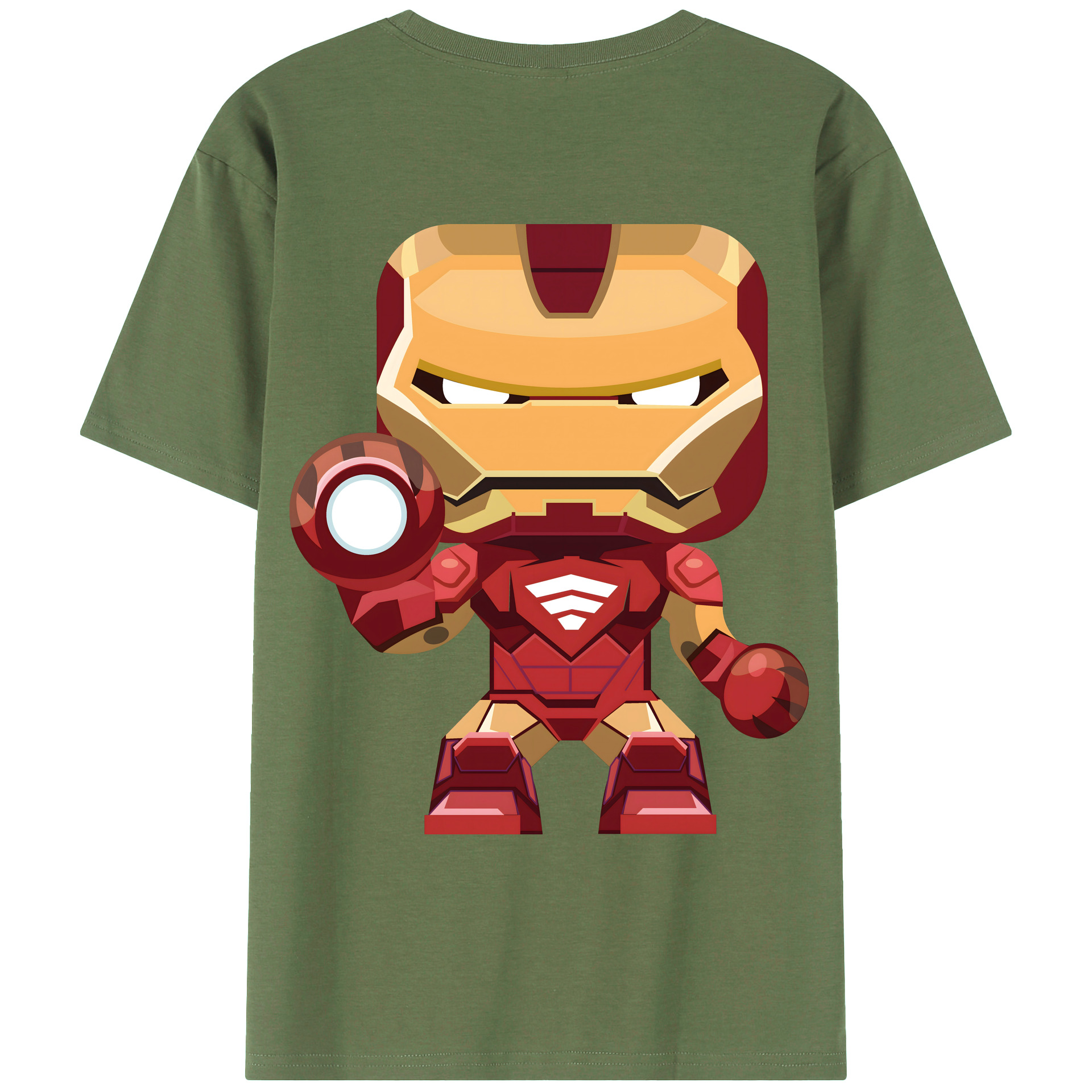 （画像用） アベンジャーズ The Avengers 綿100％ メンズ半袖Tシャツ（バックプリント） 通気性